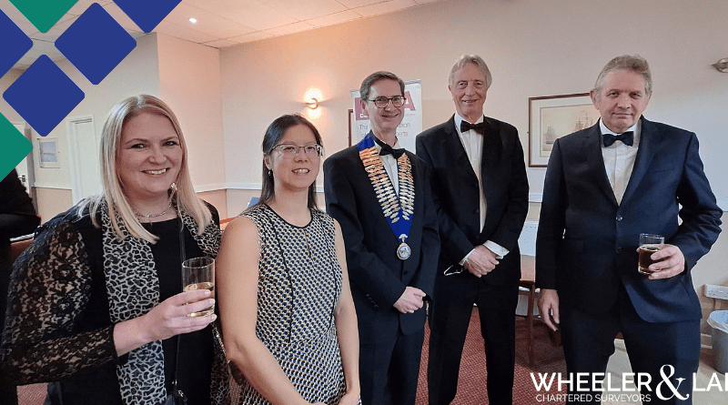 Rebecca, Sau, Iain the Chair, Richard and Drew from Enable Ability at the bar at the venue.